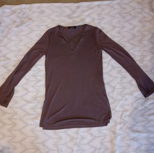 Long sleeve tunic shirt